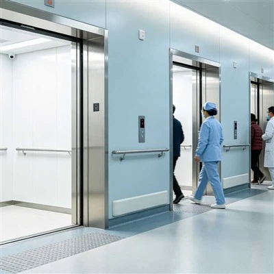 Medical Elevators, Hospital Elevators, Bed Elevators, Machine-room-less Elevators, Machine-room Elevators